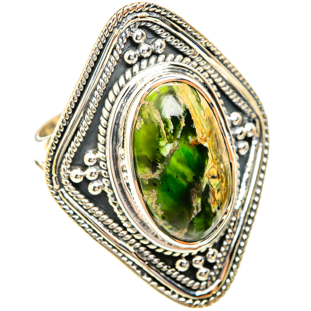Australian green opal Rings handcrafted by Anasilvercos - RING119198 - Photo 2