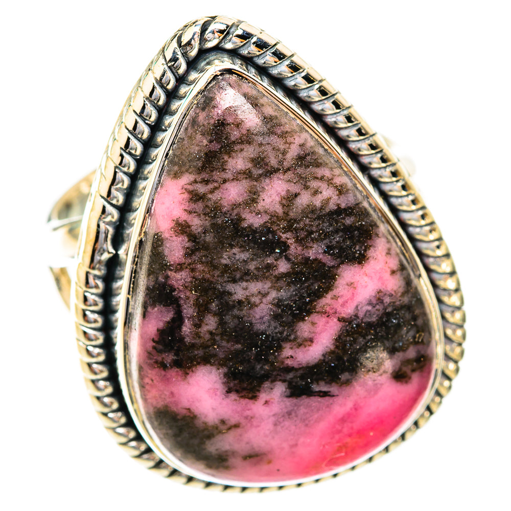 Rhodonite Rings handcrafted by Anasilvercos - RING119200 - Photo 2