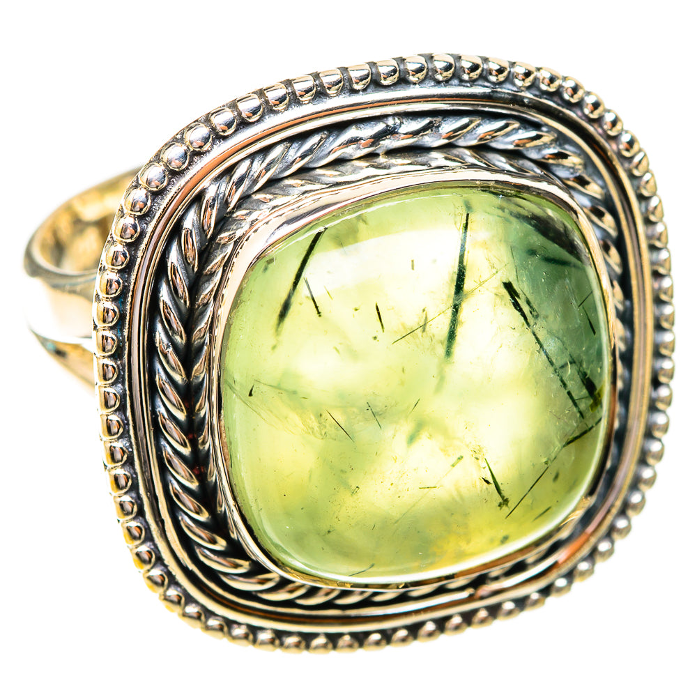 Prehnite Rings handcrafted by Anasilvercos - RING119216 - Photo 2