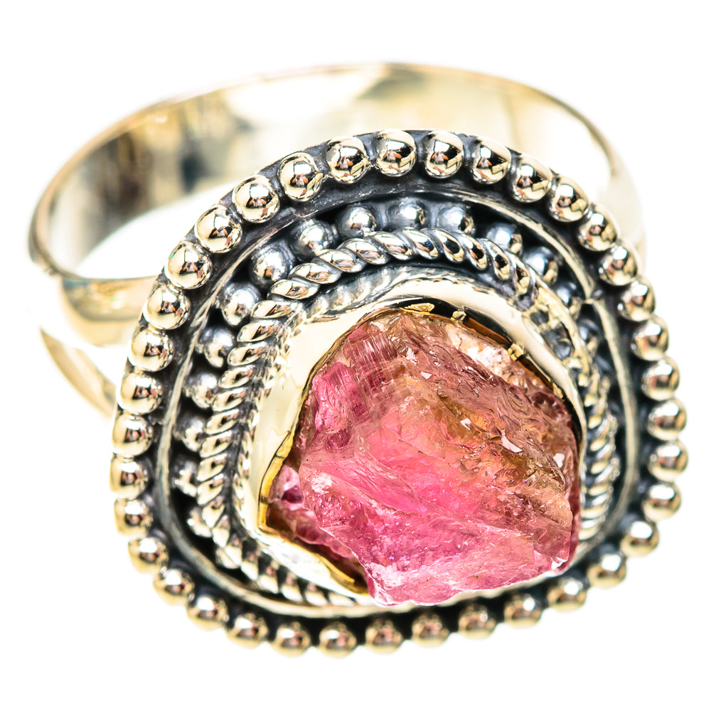 Pink Tourmaline Rings handcrafted by Anasilvercos - RING119224 - Photo 2