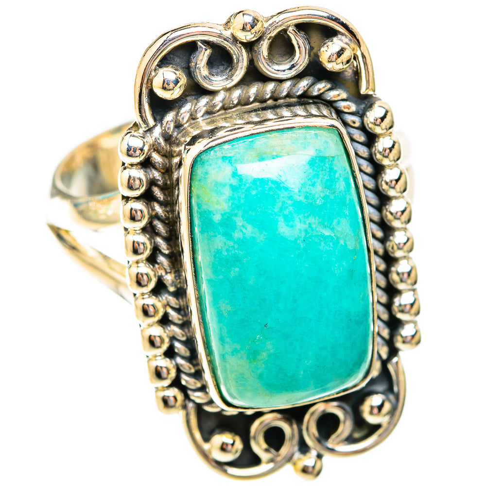 Amazonite Rings handcrafted by Anasilvercos - RING119248 - Photo 2