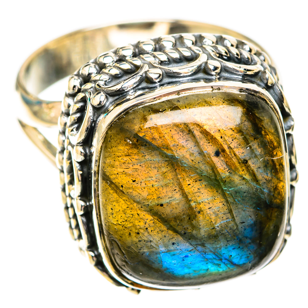 Labradorite Rings handcrafted by Anasilvercos - RING119274 - Photo 2