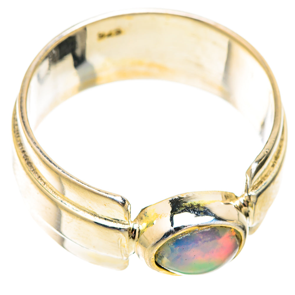 Ethiopian Opal Rings handcrafted by Anasilvercos - RING119293 - Photo 2