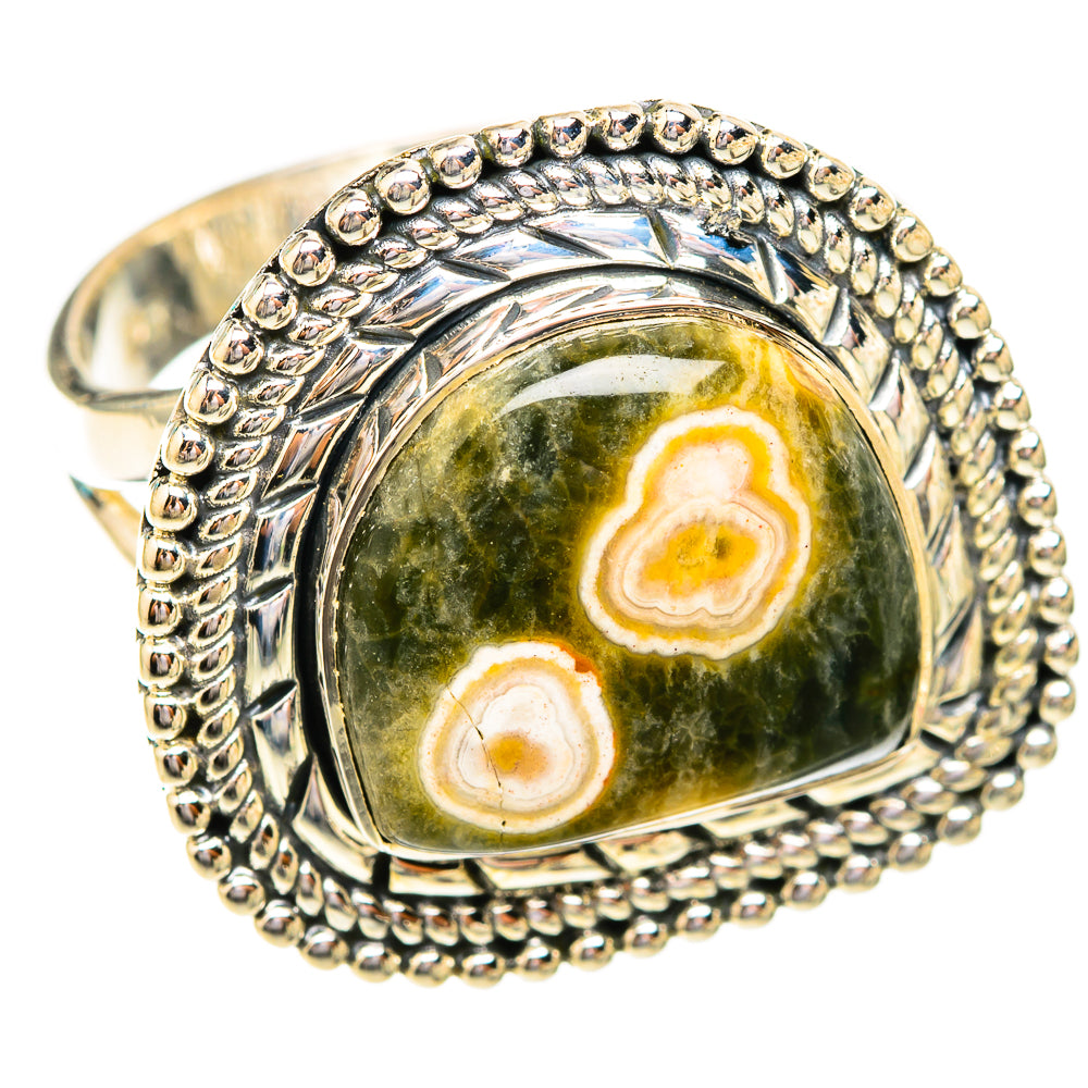 Ocean Jasper Rings handcrafted by Anasilvercos - RING119301 - Photo 2