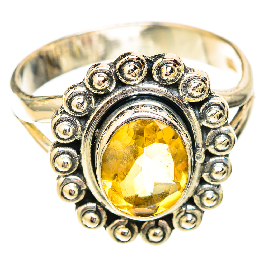 Citrine Rings handcrafted by Anasilvercos - RING119330 - Photo 2