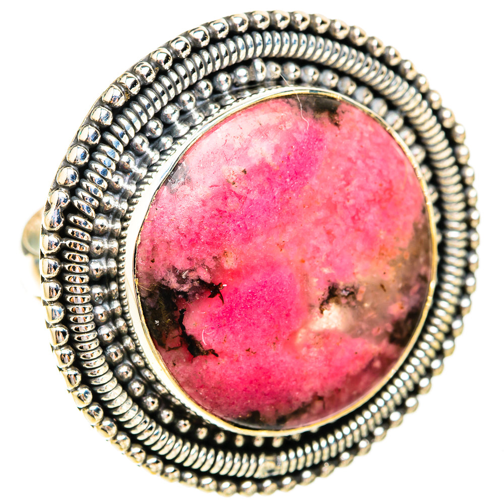 Rhodonite Rings handcrafted by Anasilvercos - RING119361 - Photo 2