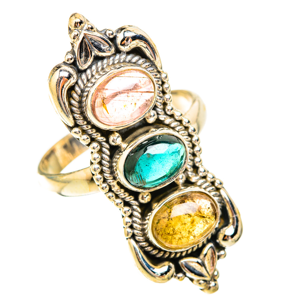 Tourmaline Rings handcrafted by Anasilvercos - RING119378 - Photo 2