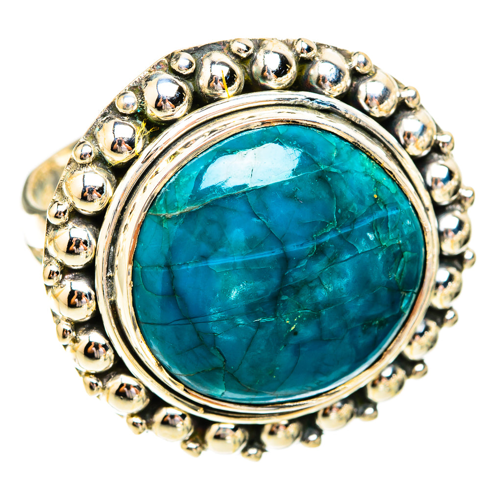Chrysocolla Rings handcrafted by Anasilvercos - RING119432 - Photo 2