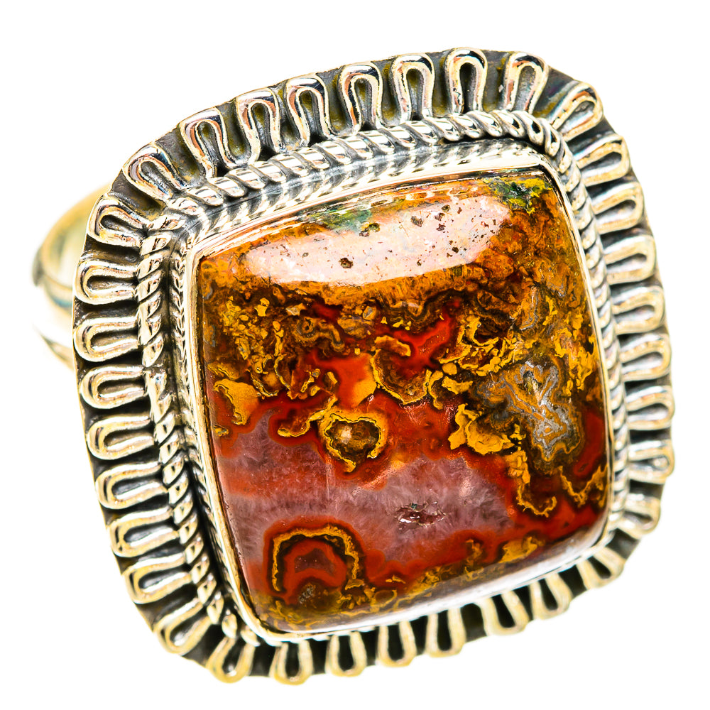 Moroccan Agate Rings handcrafted by Anasilvercos - RING119446 - Photo 2
