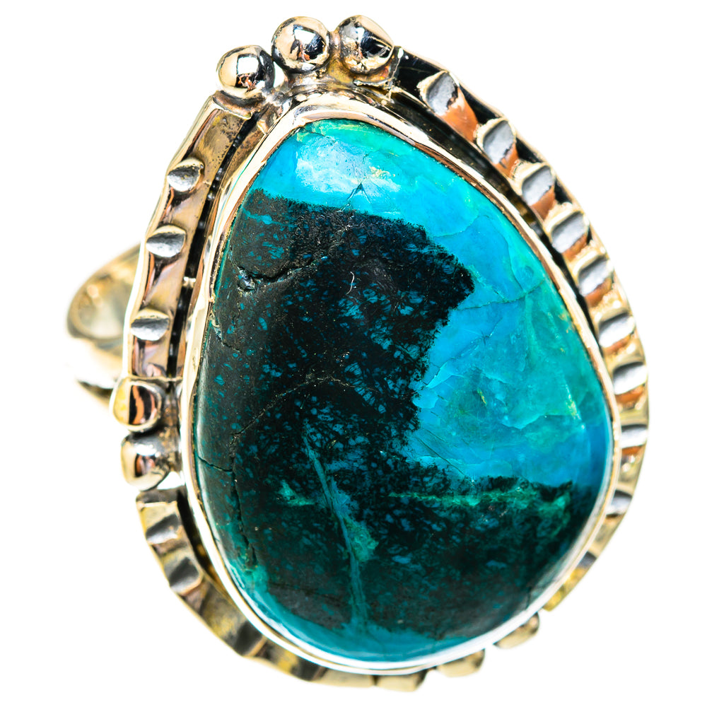 Shattuckite Rings handcrafted by Anasilvercos - RING119469 - Photo 2