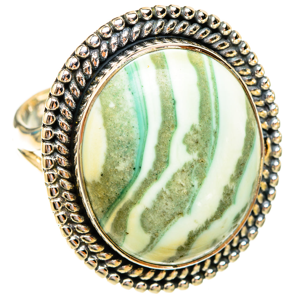 Ocean Jasper Rings handcrafted by Anasilvercos - RING119479 - Photo 2