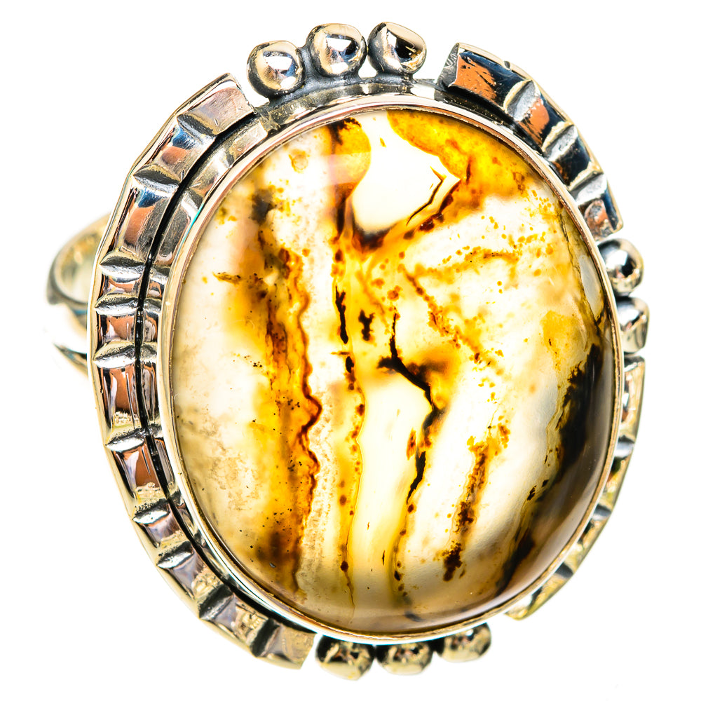 Montana Agate Rings handcrafted by Anasilvercos - RING119483 - Photo 2