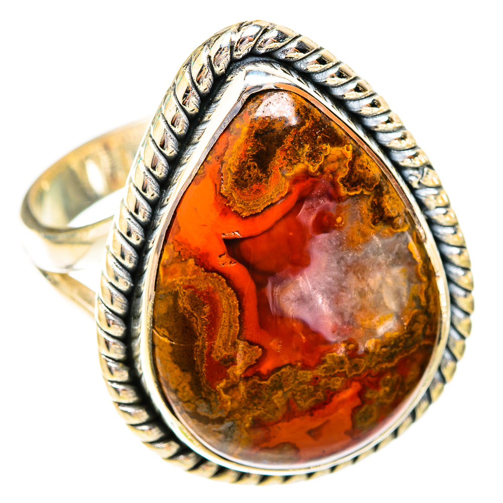 Moroccan Agate Rings handcrafted by Anasilvercos - RING119484 - Photo 2