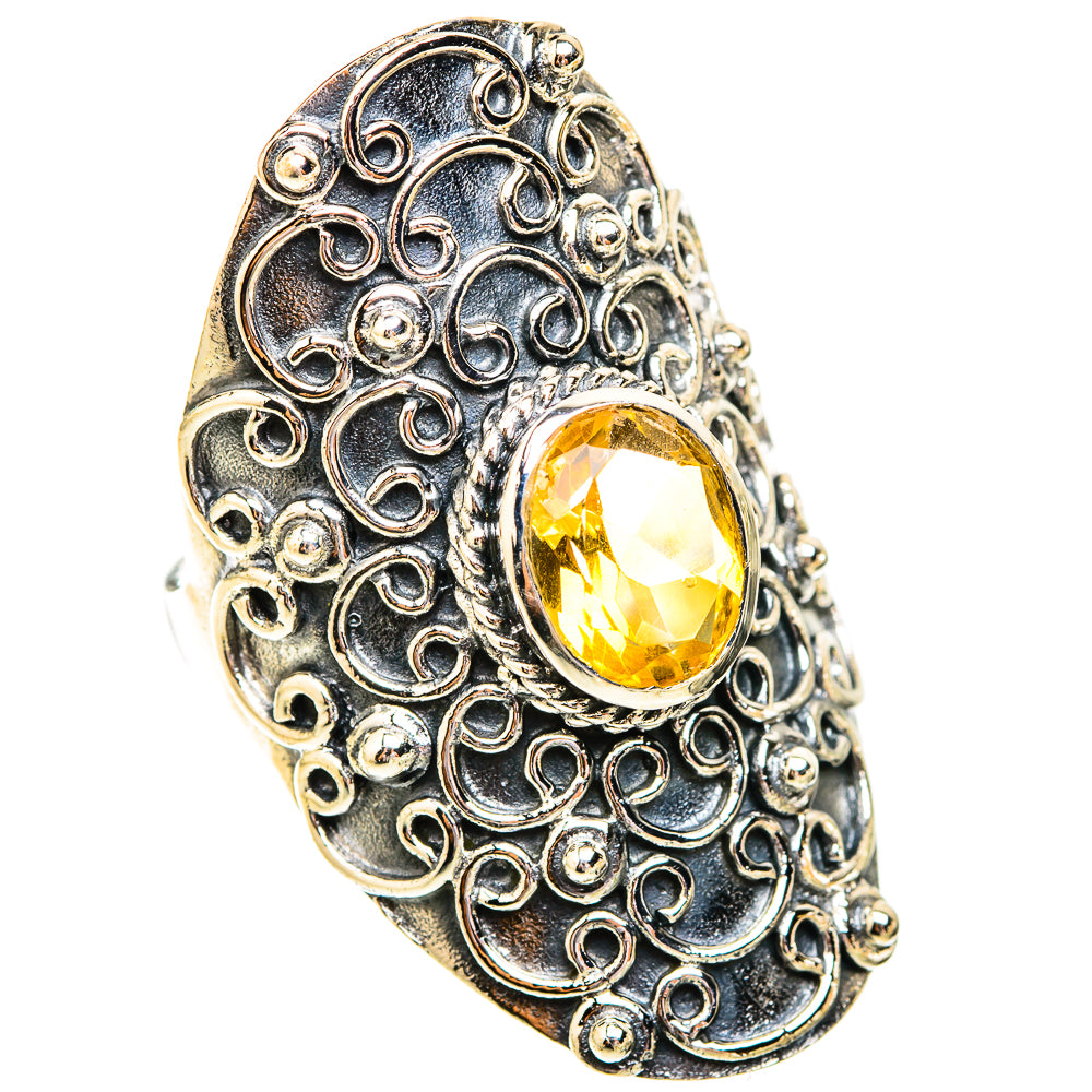 Citrine Rings handcrafted by Anasilvercos - RING119486 - Photo 2