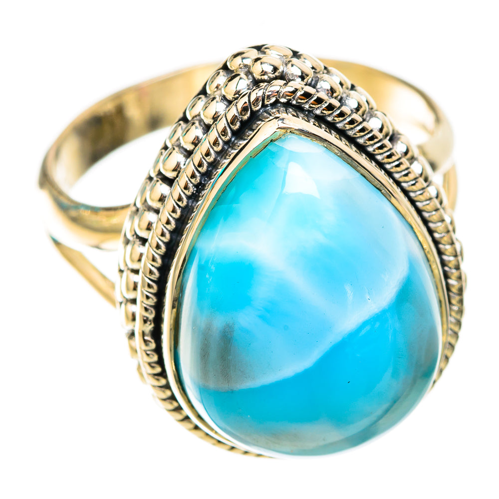 Larimar Rings handcrafted by Anasilvercos - RING119510 - Photo 2