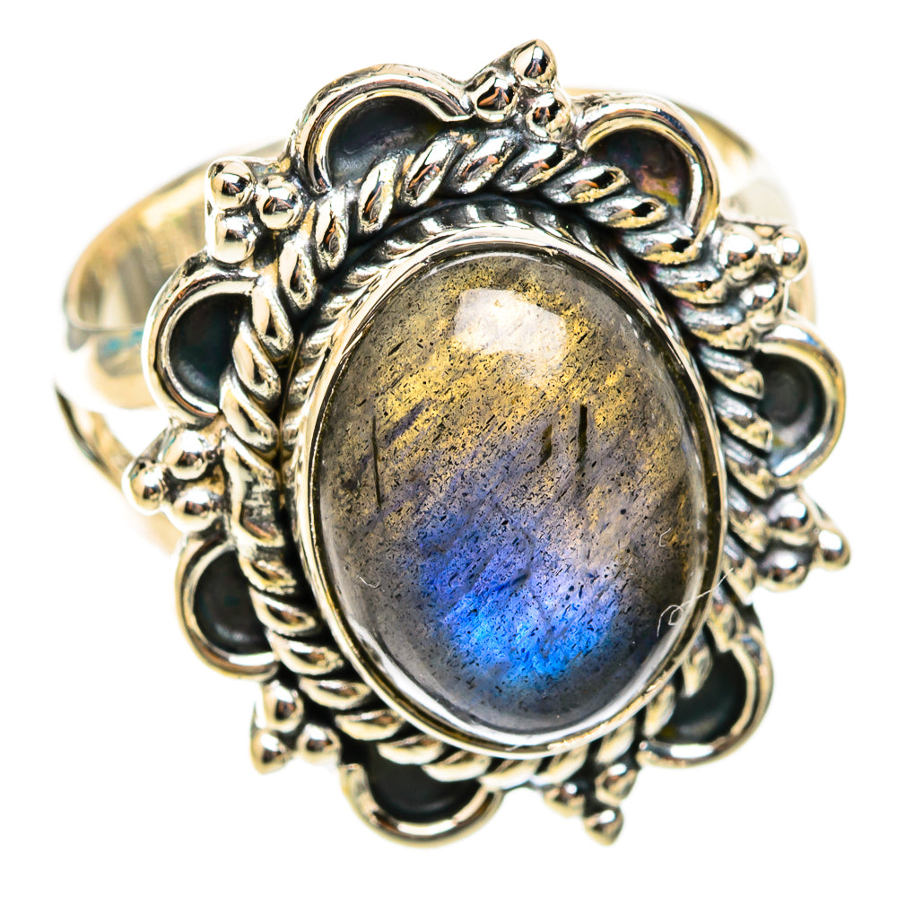 Labradorite Rings handcrafted by Anasilvercos - RING119511 - Photo 2