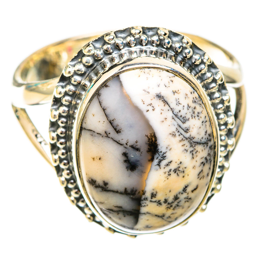 Dendritic Opal Rings handcrafted by Anasilvercos - RING119533 - Photo 2