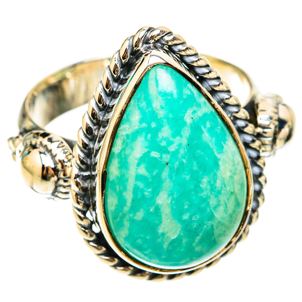 Amazonite Rings handcrafted by Anasilvercos - RING119548 - Photo 2