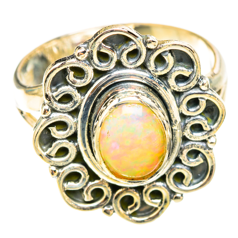 Ethiopian Opal Rings handcrafted by Anasilvercos - RING119564 - Photo 2