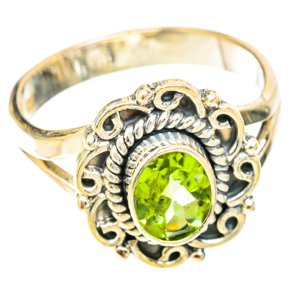Peridot Rings handcrafted by Anasilvercos - RING119575 - Photo 2