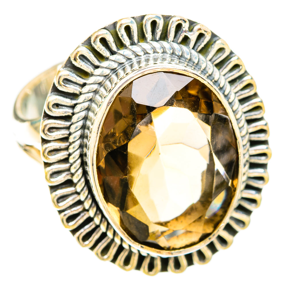 Smoky Quartz Rings handcrafted by Anasilvercos - RING119577 - Photo 2
