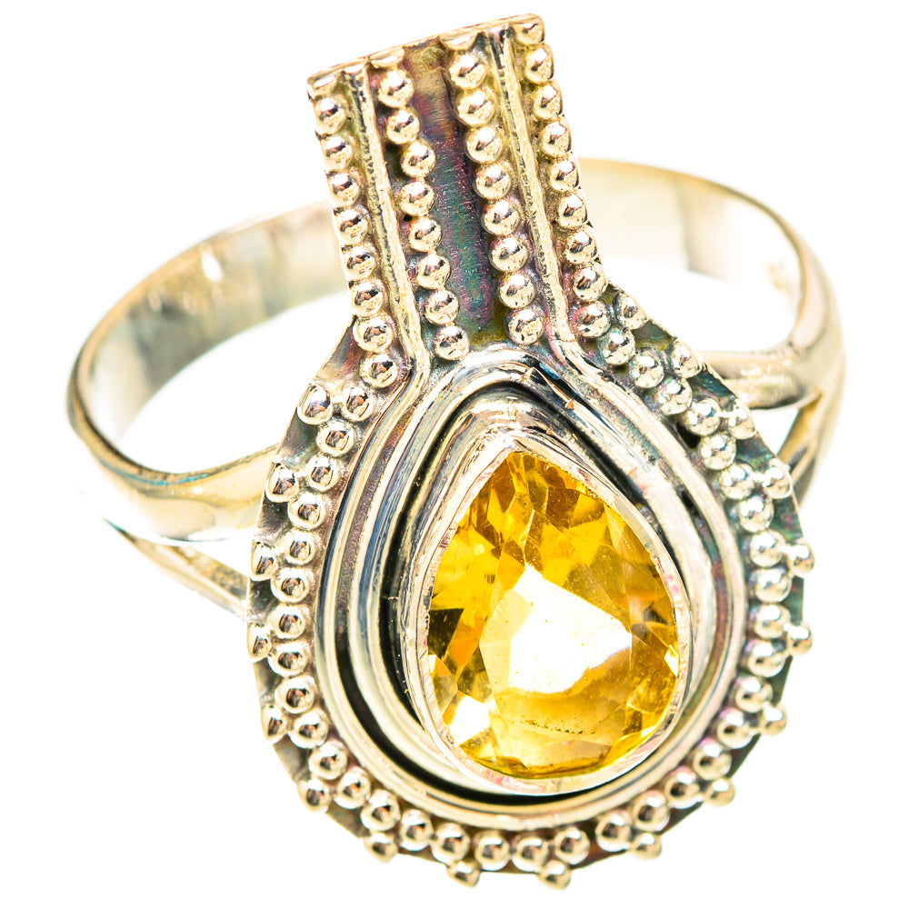 Citrine Rings handcrafted by Anasilvercos - RING119578 - Photo 2