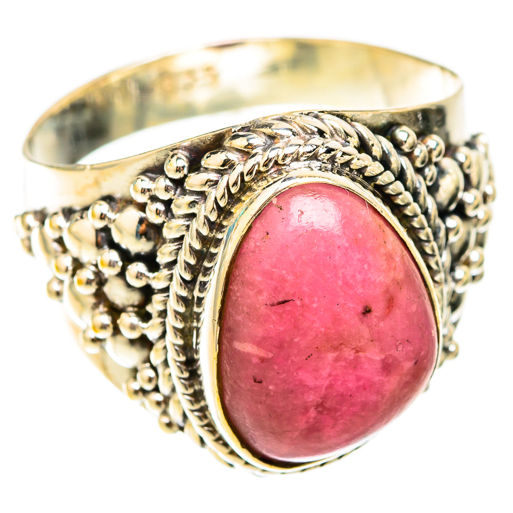 Rhodonite Rings handcrafted by Anasilvercos - RING119605 - Photo 2