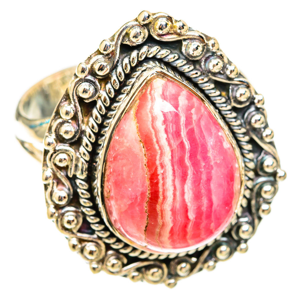 Rhodochrosite Rings handcrafted by Anasilvercos - RING119606 - Photo 2