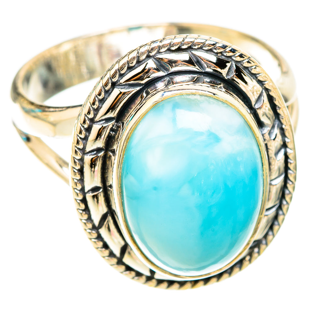 Larimar Rings handcrafted by Anasilvercos - RING119615 - Photo 2
