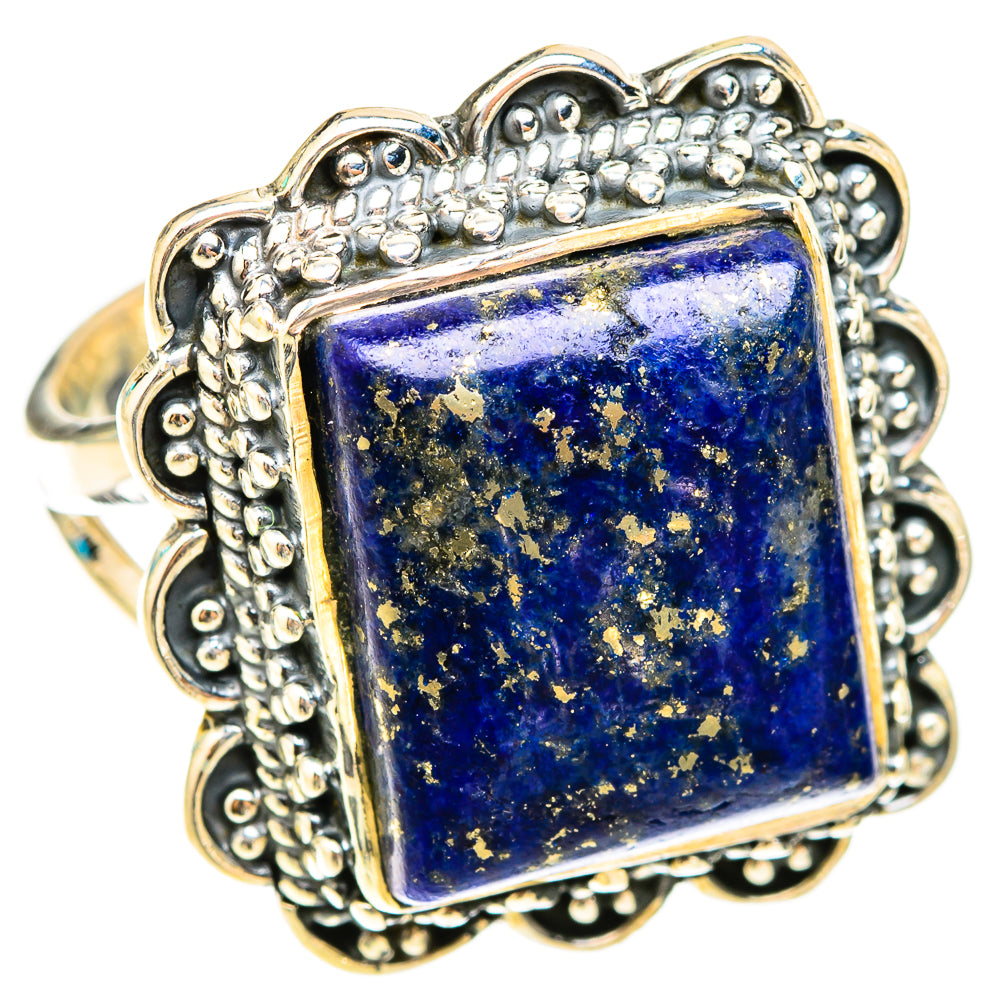 Lapis Lazuli Rings handcrafted by Anasilvercos - RING119617 - Photo 2