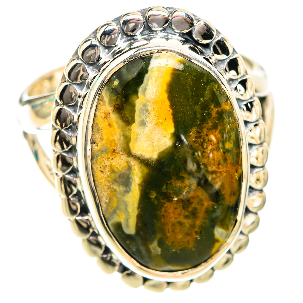 Ocean Jasper Rings handcrafted by Anasilvercos - RING119623 - Photo 2