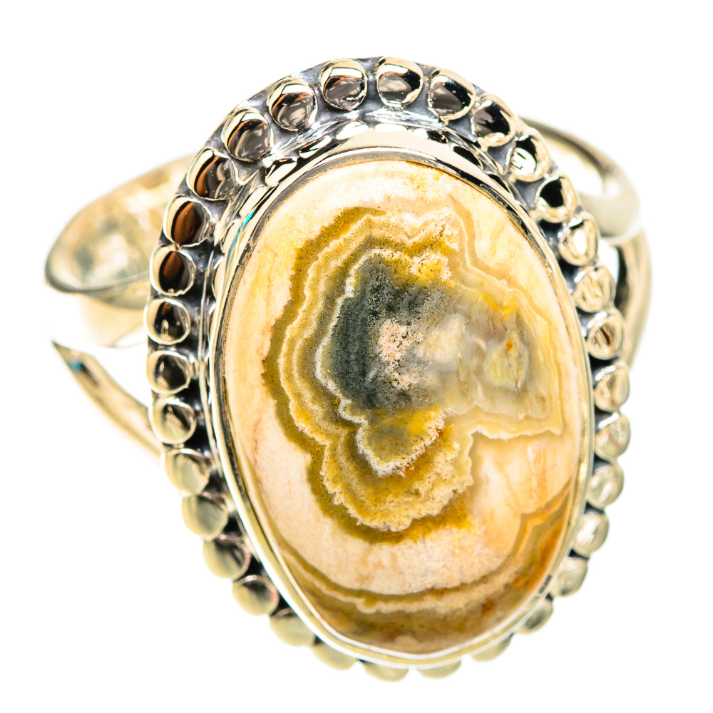 Ocean Jasper Rings handcrafted by Anasilvercos - RING119624 - Photo 2