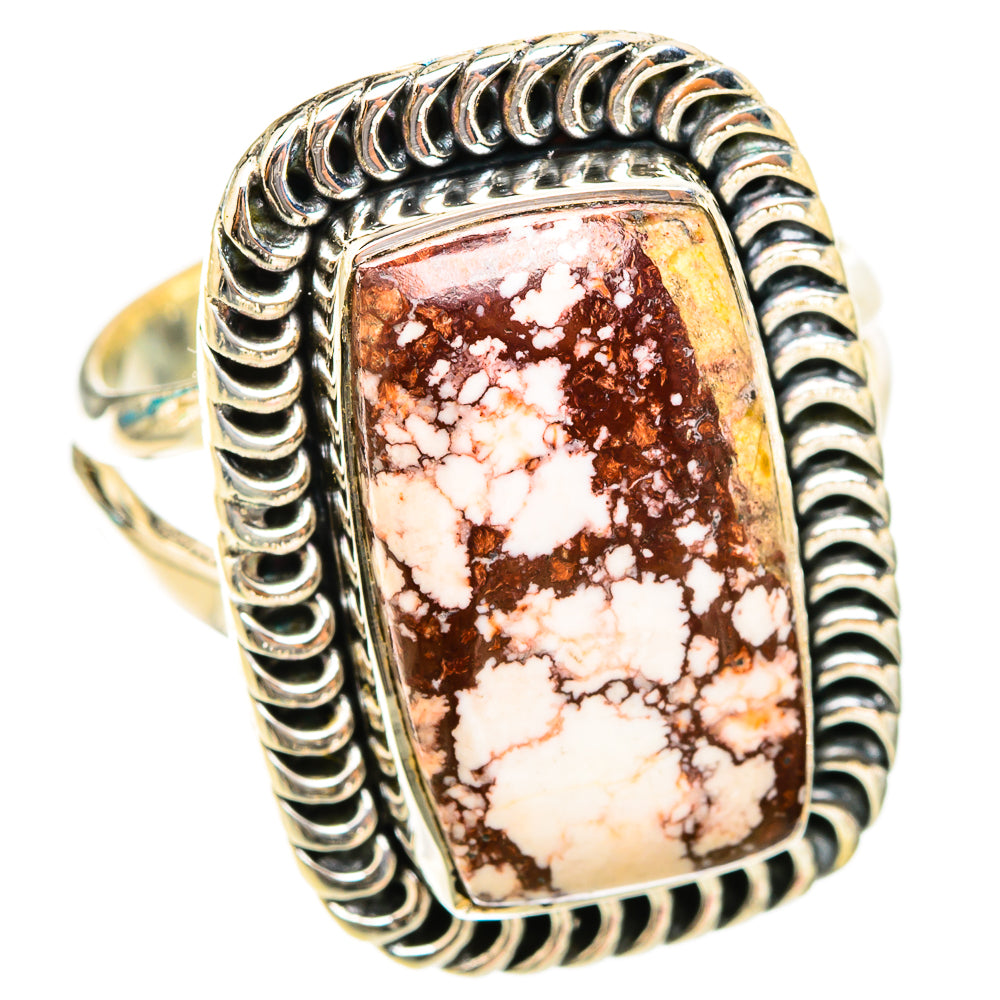 Wild Horse Jasper Rings handcrafted by Anasilvercos - RING119625 - Photo 2