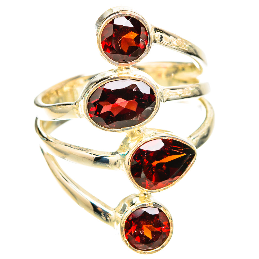 Garnet Rings handcrafted by Anasilvercos - RING119630 - Photo 2