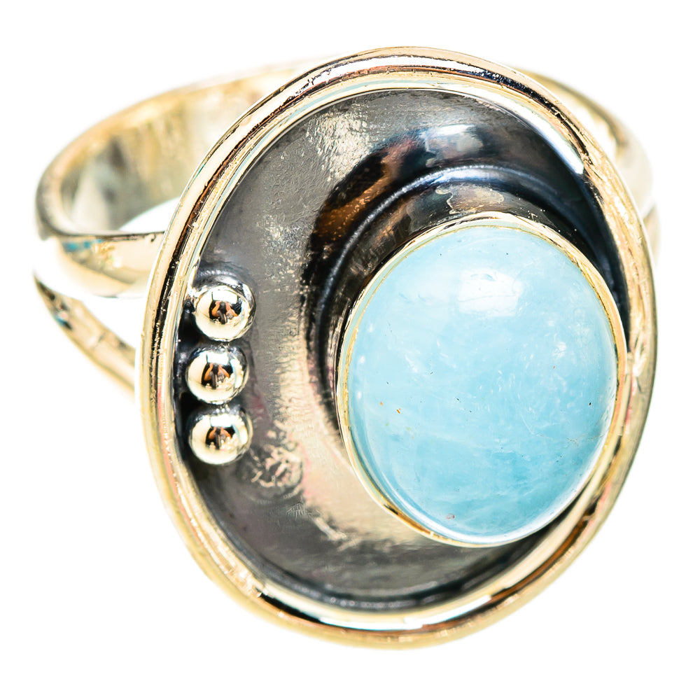Aquamarine Rings handcrafted by Anasilvercos - RING119638 - Photo 2