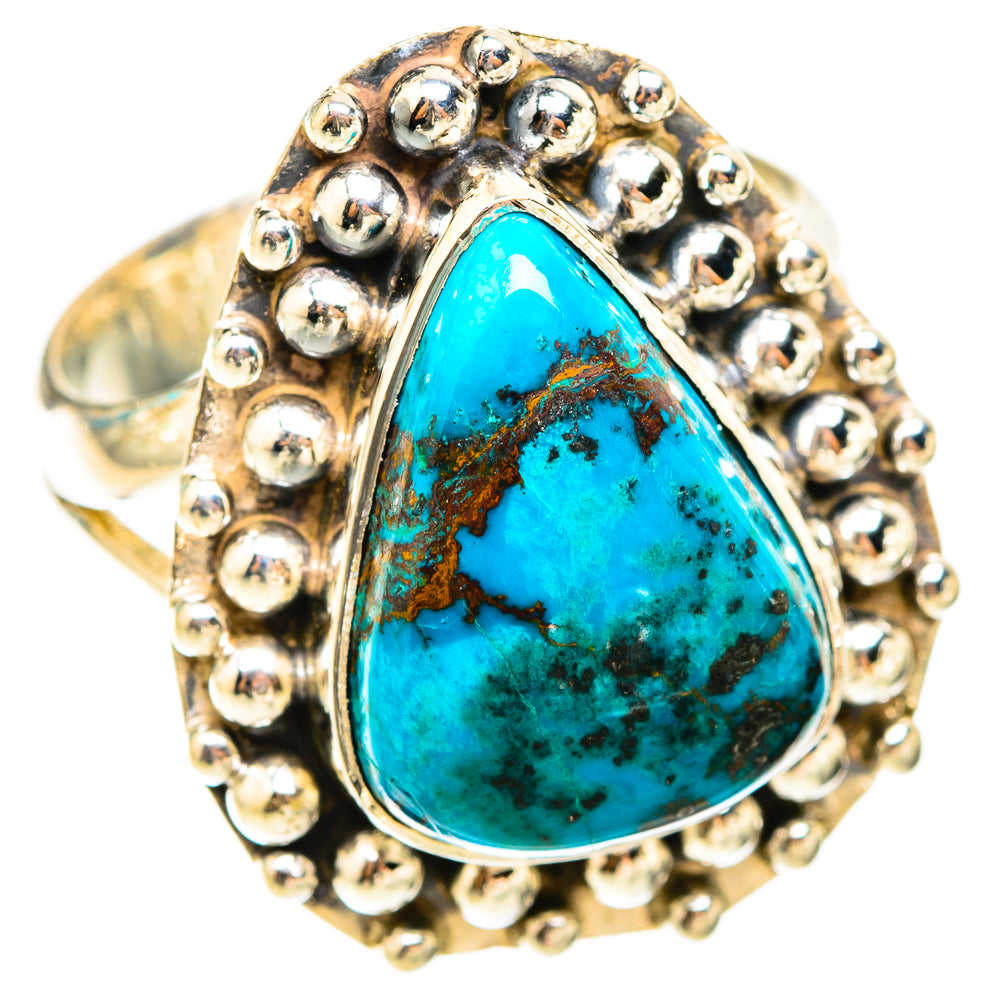 Shattuckite Rings handcrafted by Anasilvercos - RING119640 - Photo 2