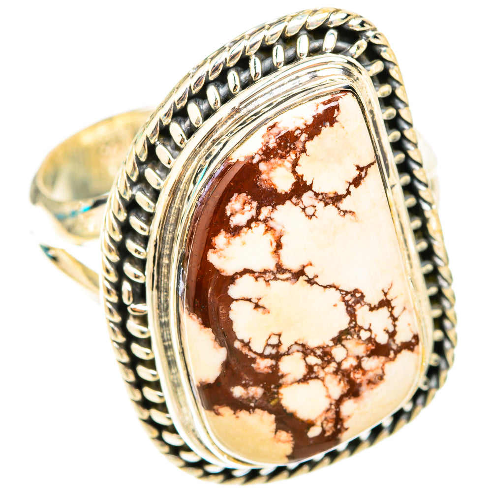 Wild Horse Jasper Rings handcrafted by Anasilvercos - RING119649 - Photo 2