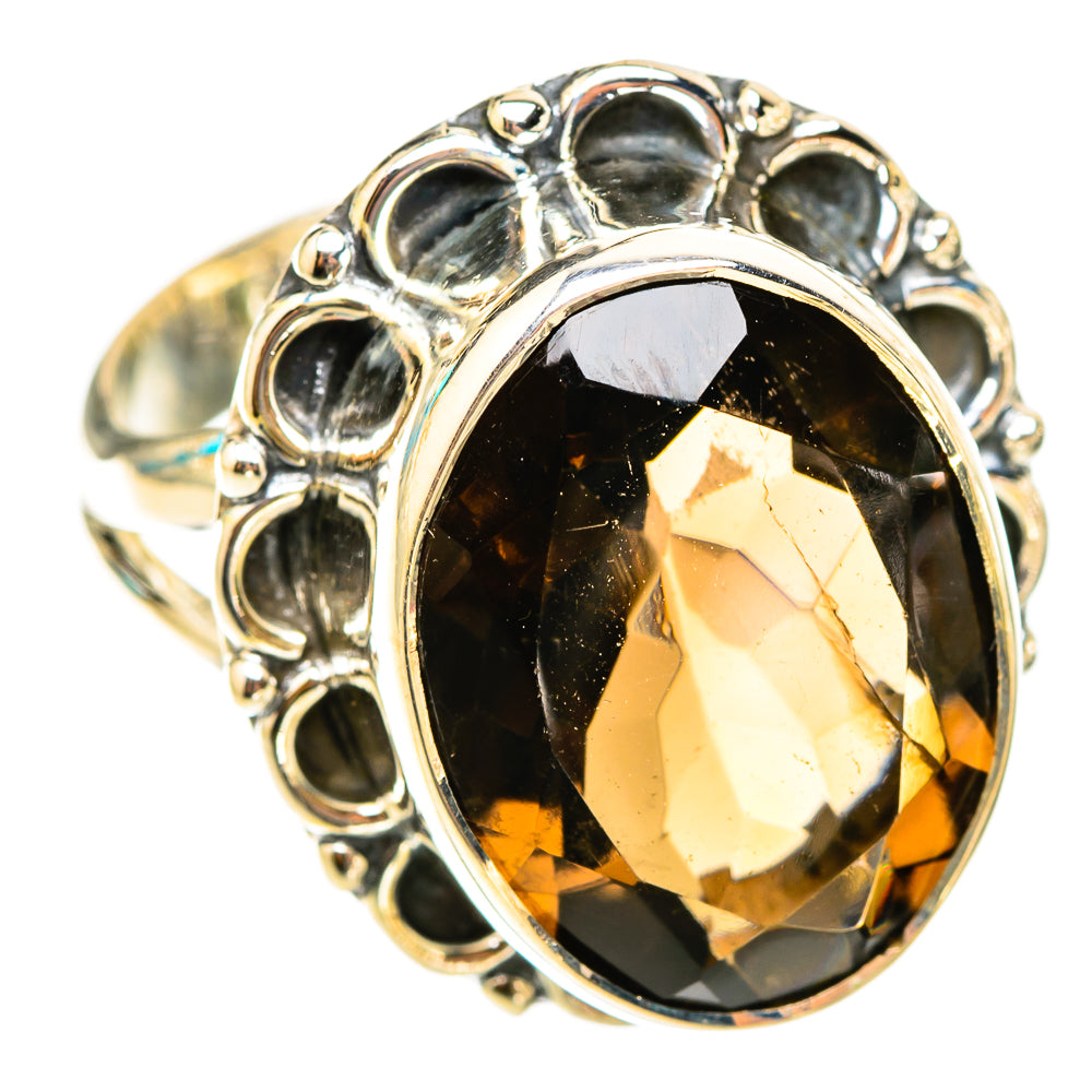 Smoky Quartz Rings handcrafted by Anasilvercos - RING119674 - Photo 2
