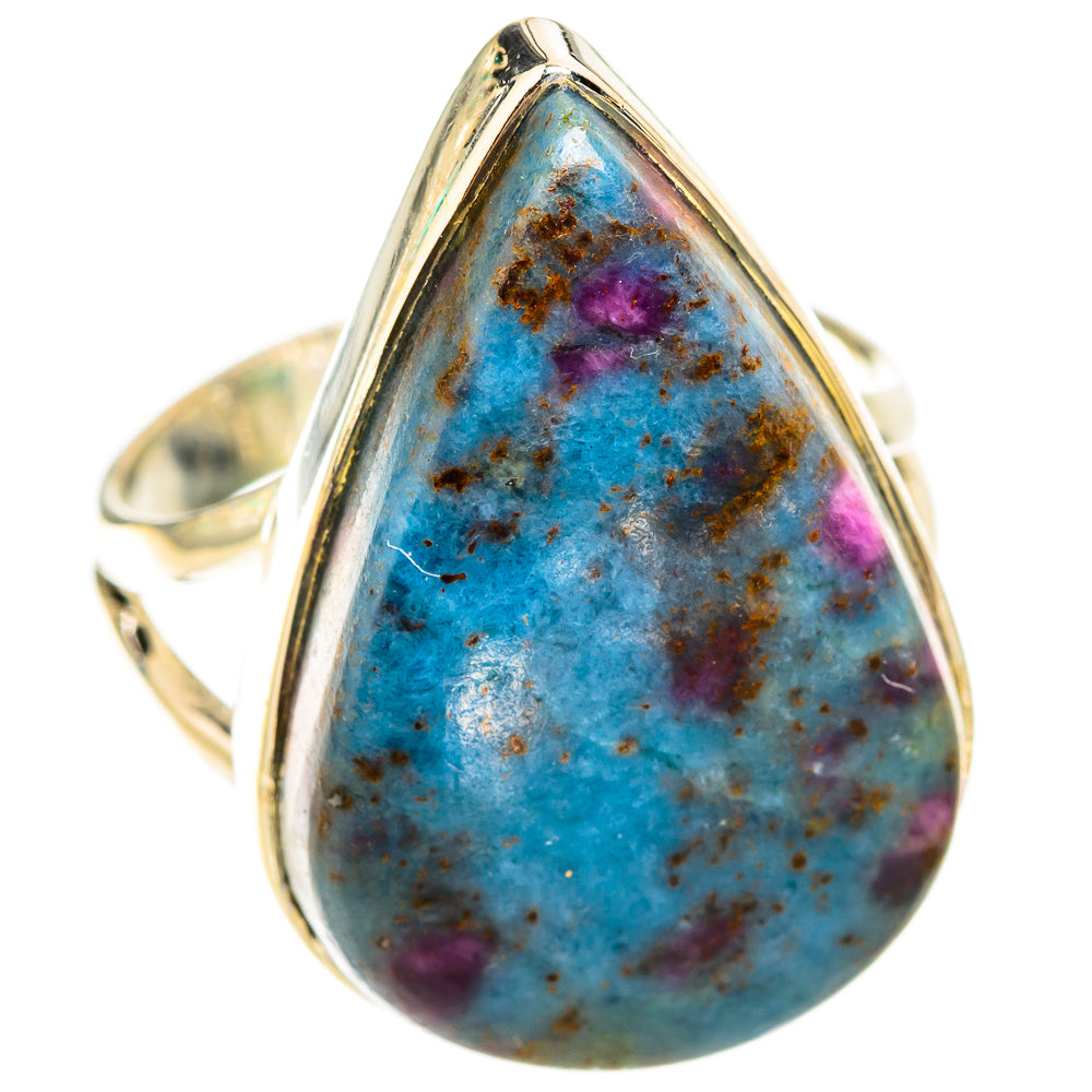 Ruby Fuchsite Rings handcrafted by Anasilvercos - RING119691 - Photo 2