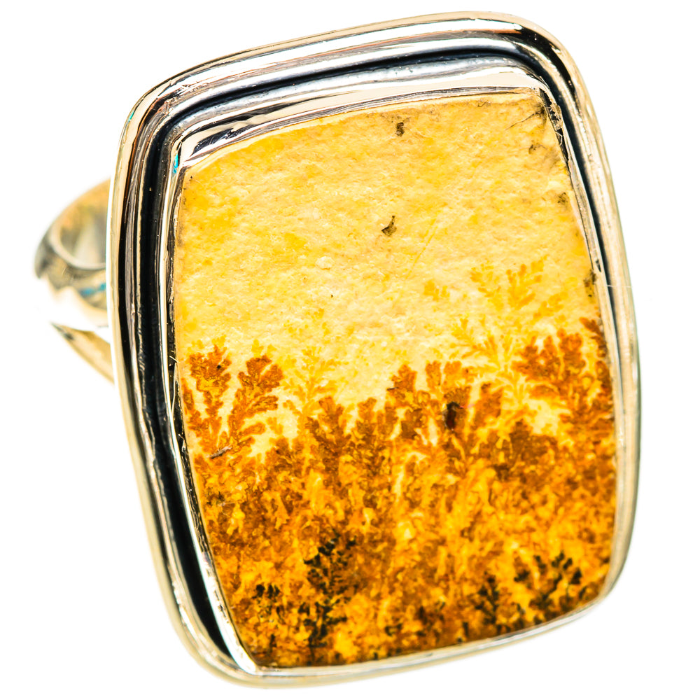 Germany Psilomelane Dendritic Rings handcrafted by Anasilvercos - RING119703 - Photo 2