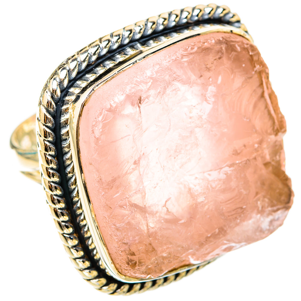 Rose Quartz Rings handcrafted by Anasilvercos - RING119711 - Photo 2