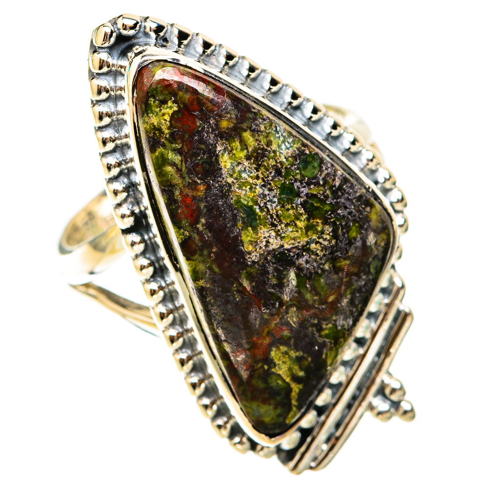 Dragon's Blood Stone Rings handcrafted by Anasilvercos - RING119725 - Photo 2