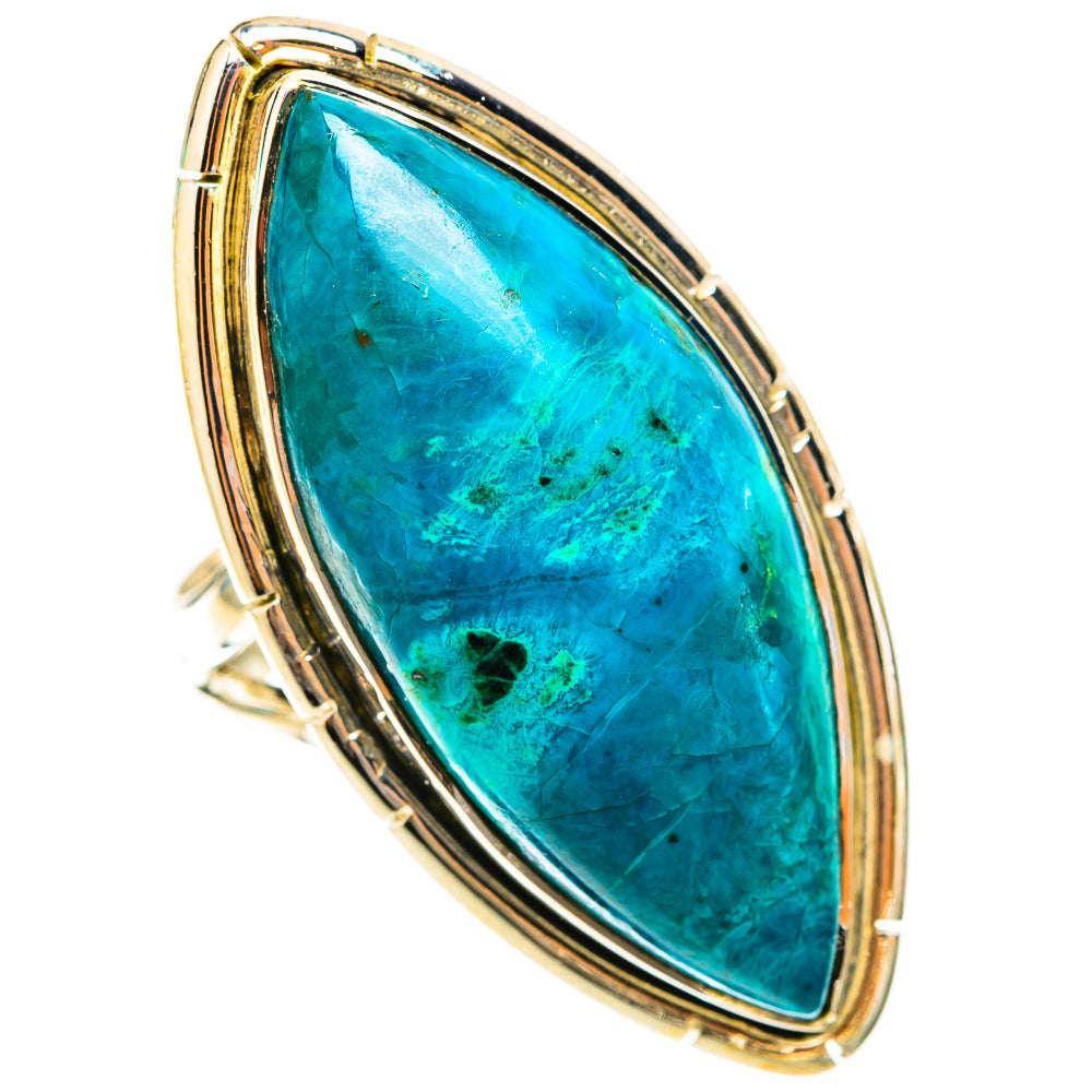 Chrysocolla Rings handcrafted by Anasilvercos - RING119733 - Photo 2