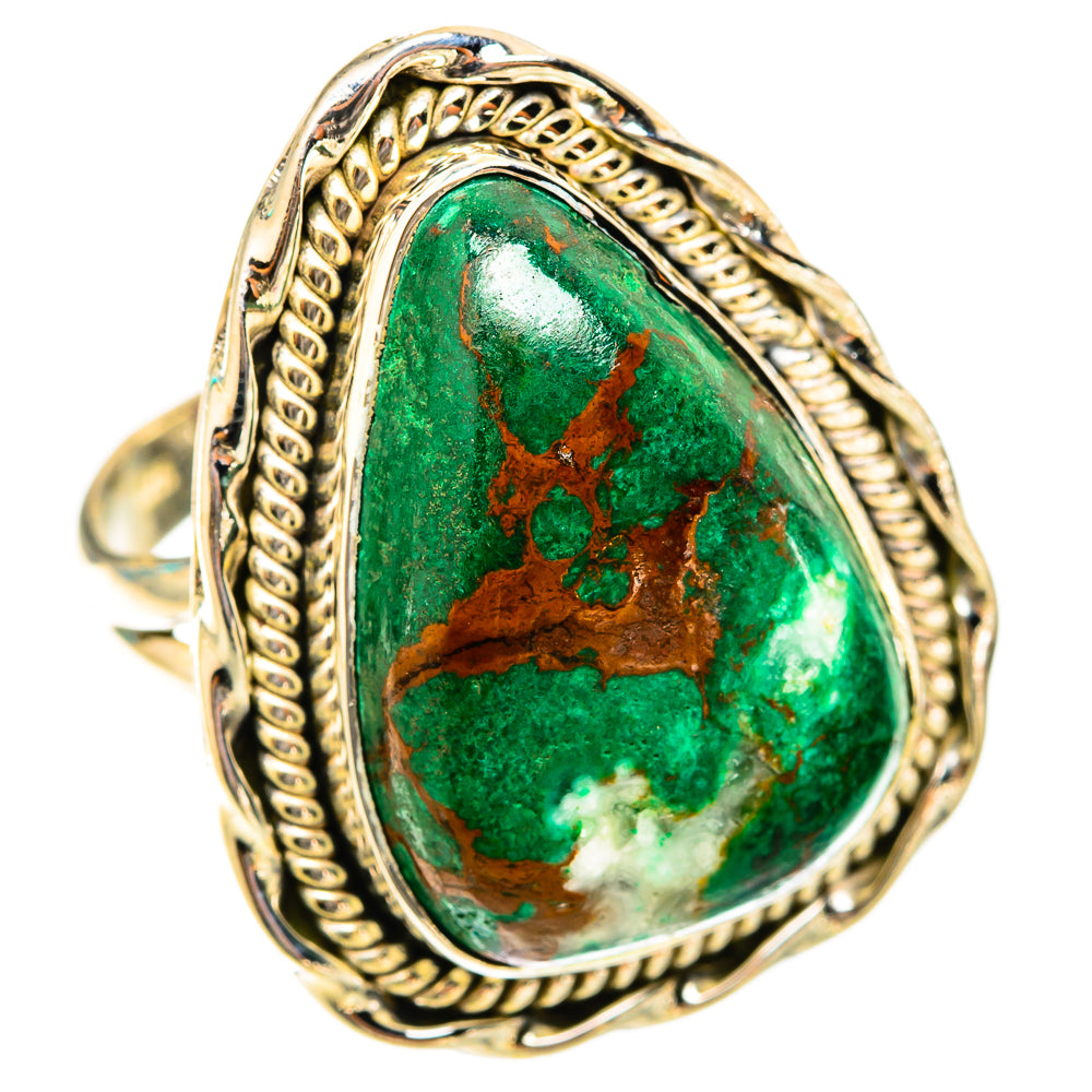 Malachite Rings handcrafted by Anasilvercos - RING119747 - Photo 2