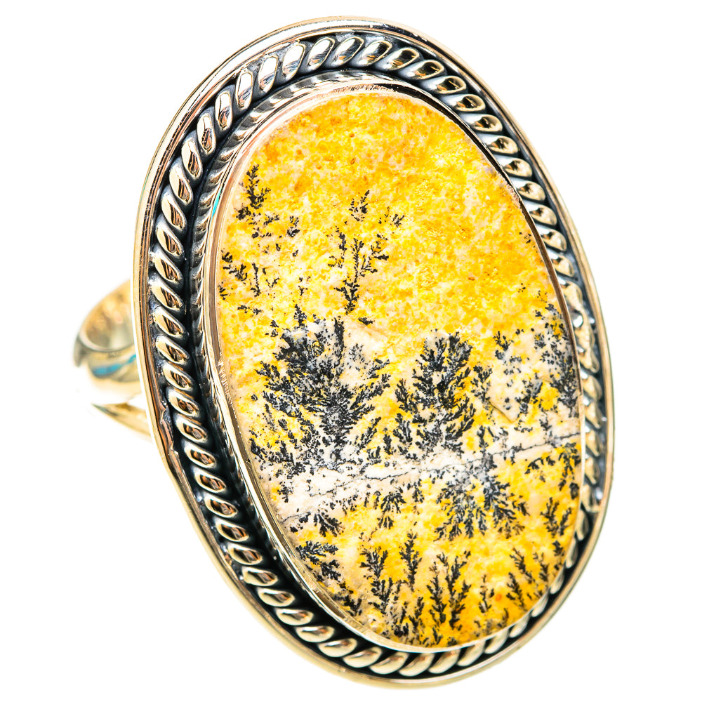Germany Psilomelane Dendritic Rings handcrafted by Anasilvercos - RING119749 - Photo 2