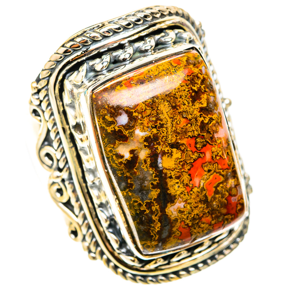 Moroccan Agate Rings handcrafted by Anasilvercos - RING119751 - Photo 2