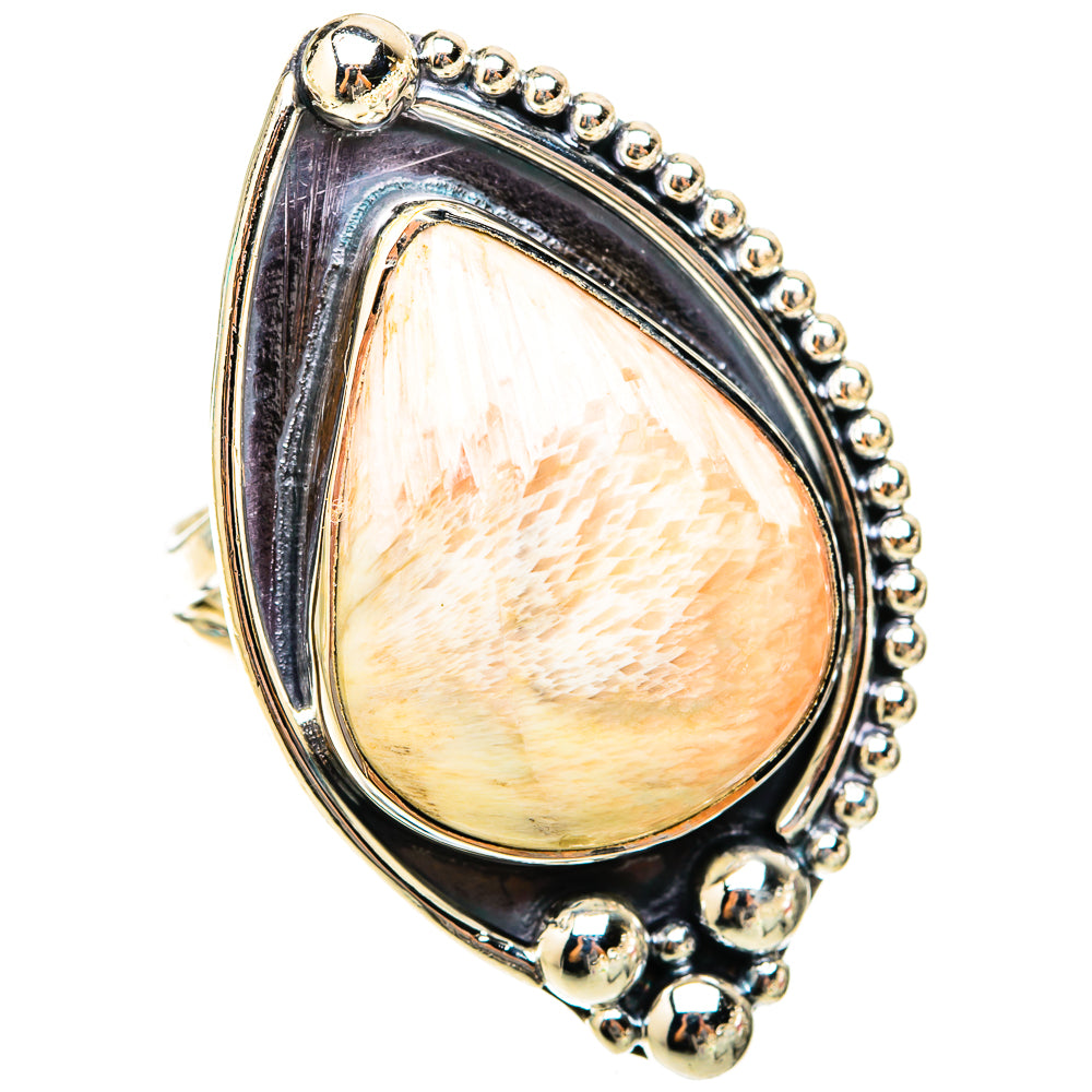Scolecite Rings handcrafted by Anasilvercos - RING119755 - Photo 2