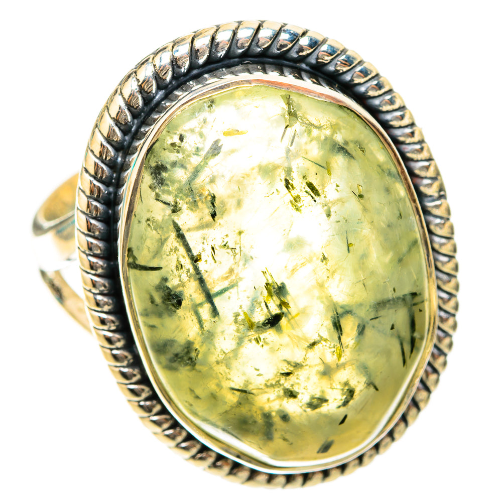 Prehnite Rings handcrafted by Anasilvercos - RING119786 - Photo 2