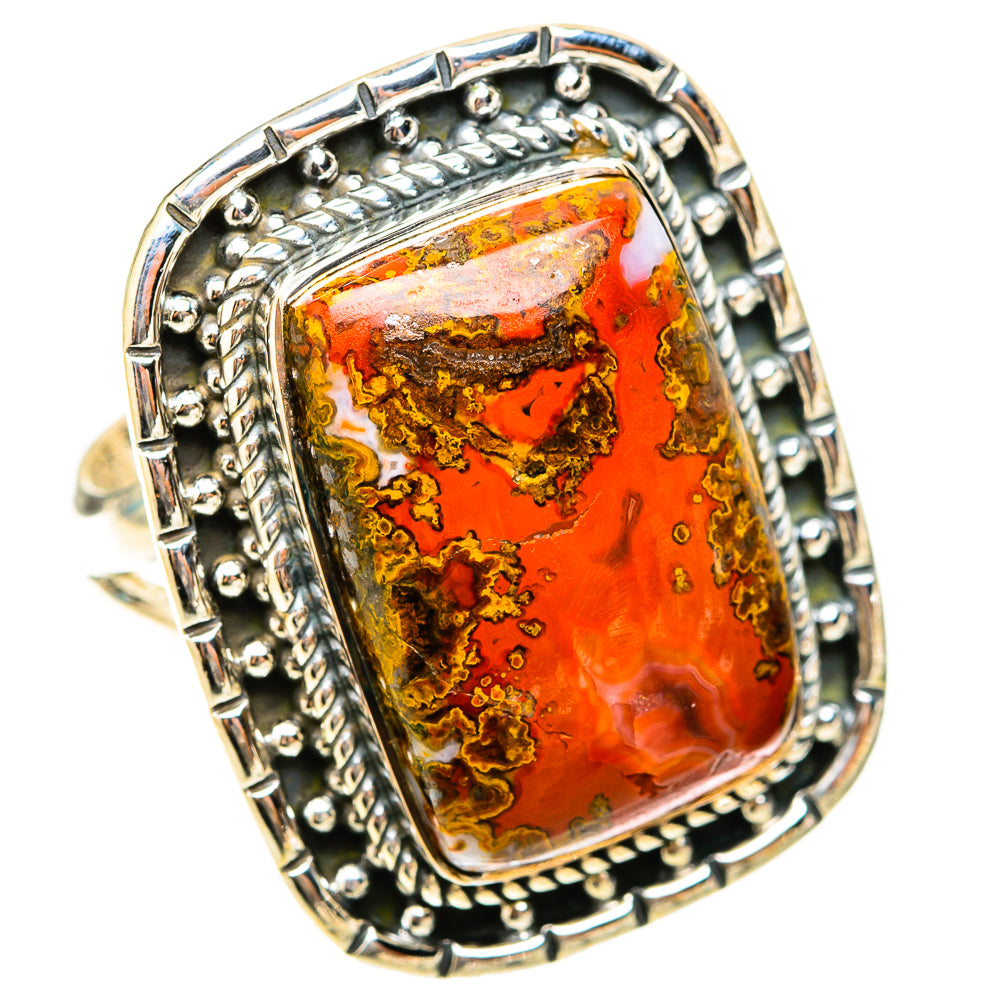 Moroccan Agate Rings handcrafted by Anasilvercos - RING119790 - Photo 2