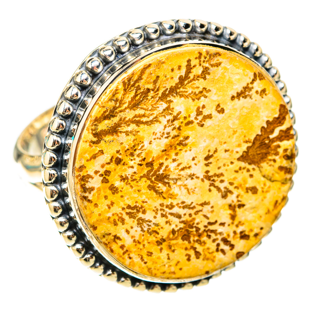 Germany Psilomelane Dendritic Rings handcrafted by Anasilvercos - RING119791 - Photo 2